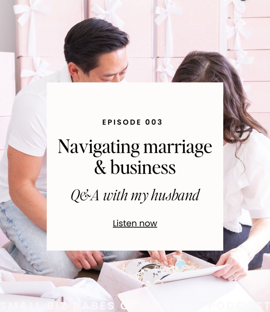 Balancing marriage and business responsibilities