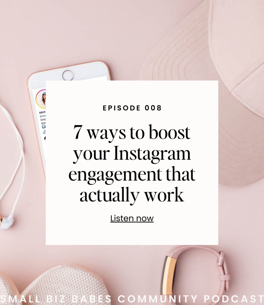 7 ways to improve Instagram engagement for your small business that actually work by Small Biz Babes Community